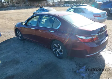 2016 Honda Accord Lx z USA, uszkodzony, nr VIN 1HGCR2F31GA039461